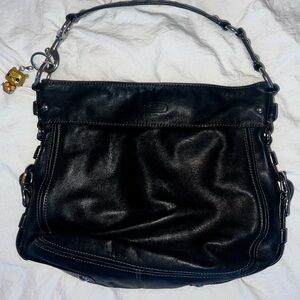 Vintage COACH "Rogue" Hobo Bag
 with Eggplant Interior
(no. k0982-F12669)
